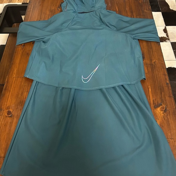 Women's Nike Swim Victory Luxe Modest Tunic Dress Swimsuit Coverup - Size M - Picture 8 of 10